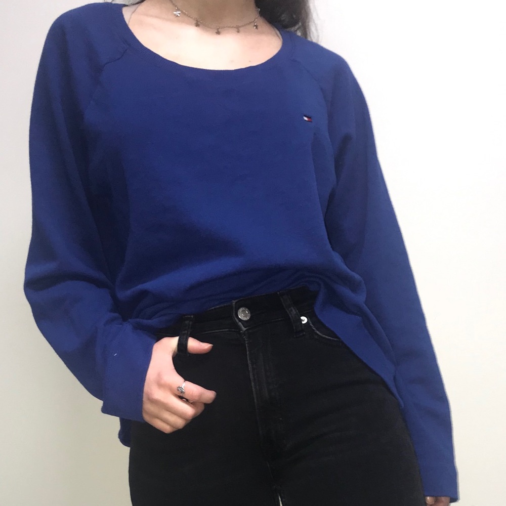 Blue sweater